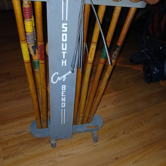 South Bend Croquet Set with Wooden Mallets - Picture 7 of 8